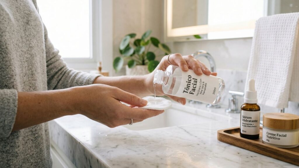 Pensando em comprar um tônico facial pela primeira vez? 4 coisas a considerar
