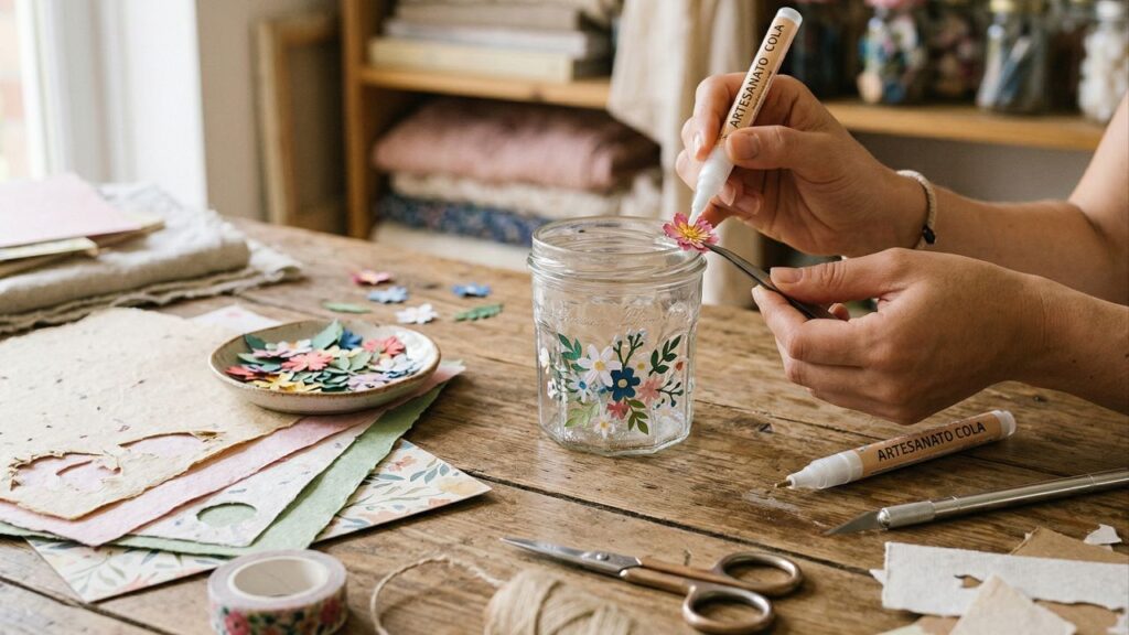 Como fazer uma decoração artesanal delicada para renovar cantinhos esquecidos da casa