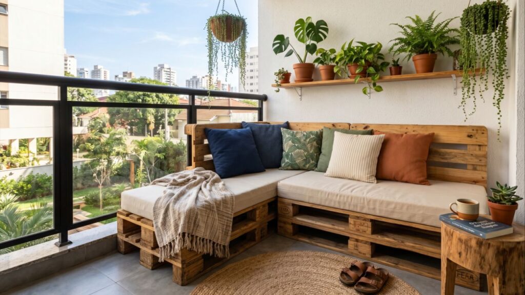 O objeto reaproveitado que deixou o ambiente mais criativo e acolhedor