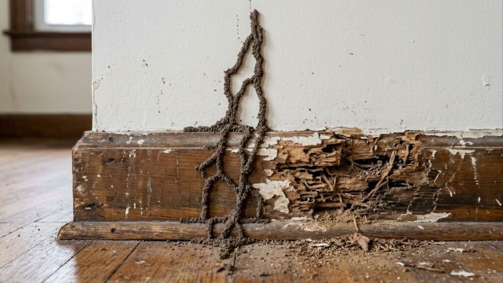 O que fazer se você avistar um enxame de cupins dentro ou ao redor de sua casa