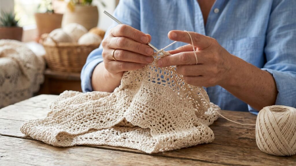 Blusas de crochê: modelos lindos para usar no dia a dia