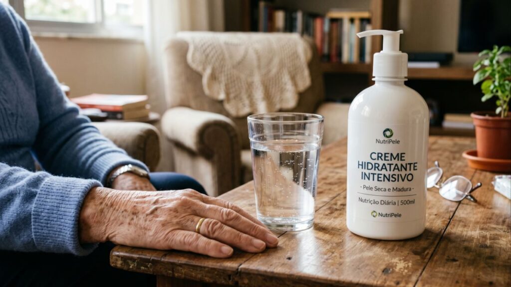 Pare de cometer este erro que deixa a pele dos idosos ainda mais seca e frágil