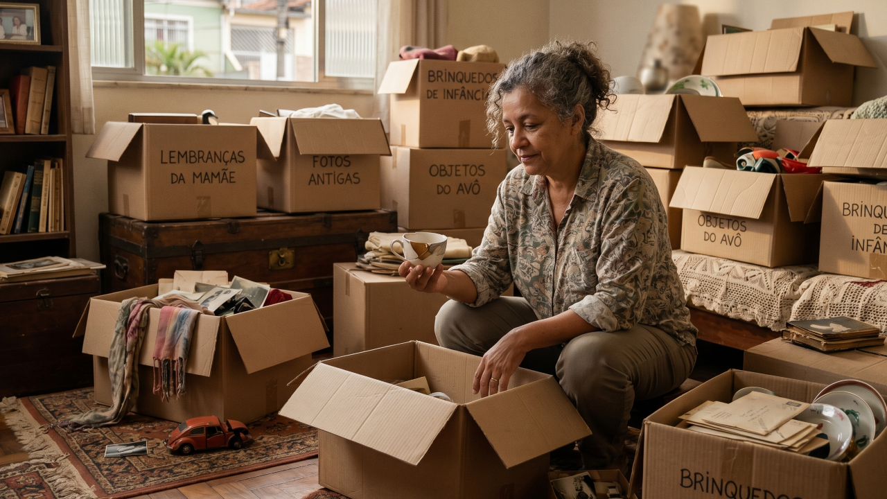 Guardar objetos sem uso aparente pode revelar muito sobre afeto, perda e identidade, segundo a psicologia