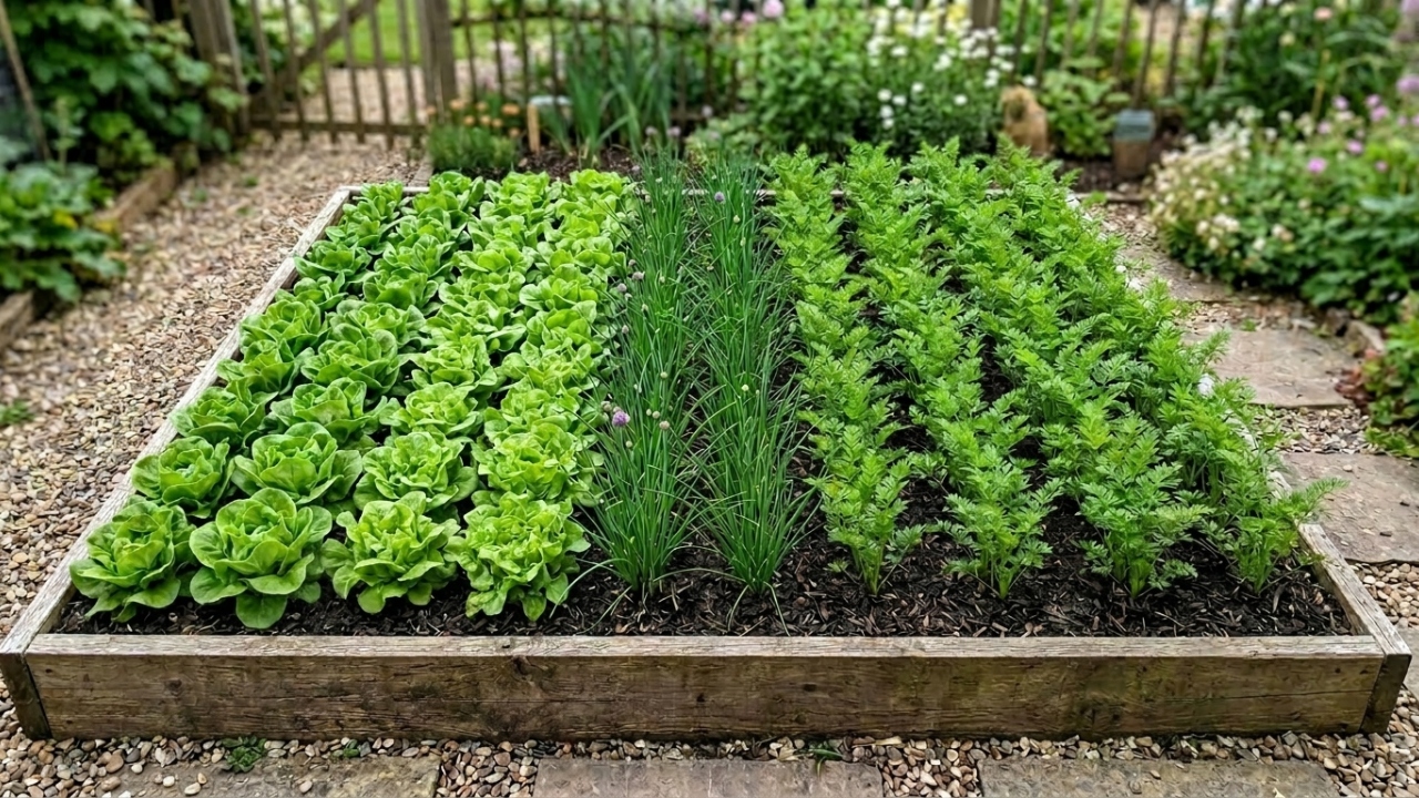 O que plantar em 1 metro quadrado de terra e aproveitar melhor cada espaço do seu cultivo