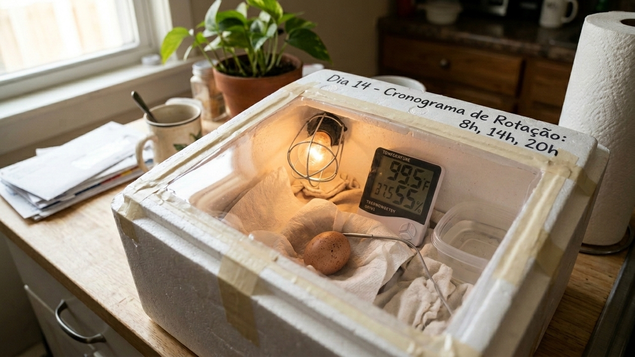 Homem encontra ovo deixado pela mãe e decide incubar, resultado encanta