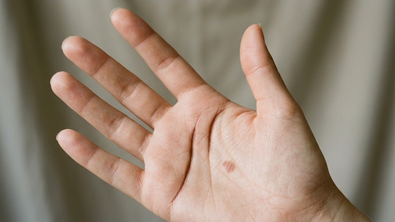 Olhe abaixo do dedo indicador: esse sinal raro na mão é cercado por mistério e leituras curiosas