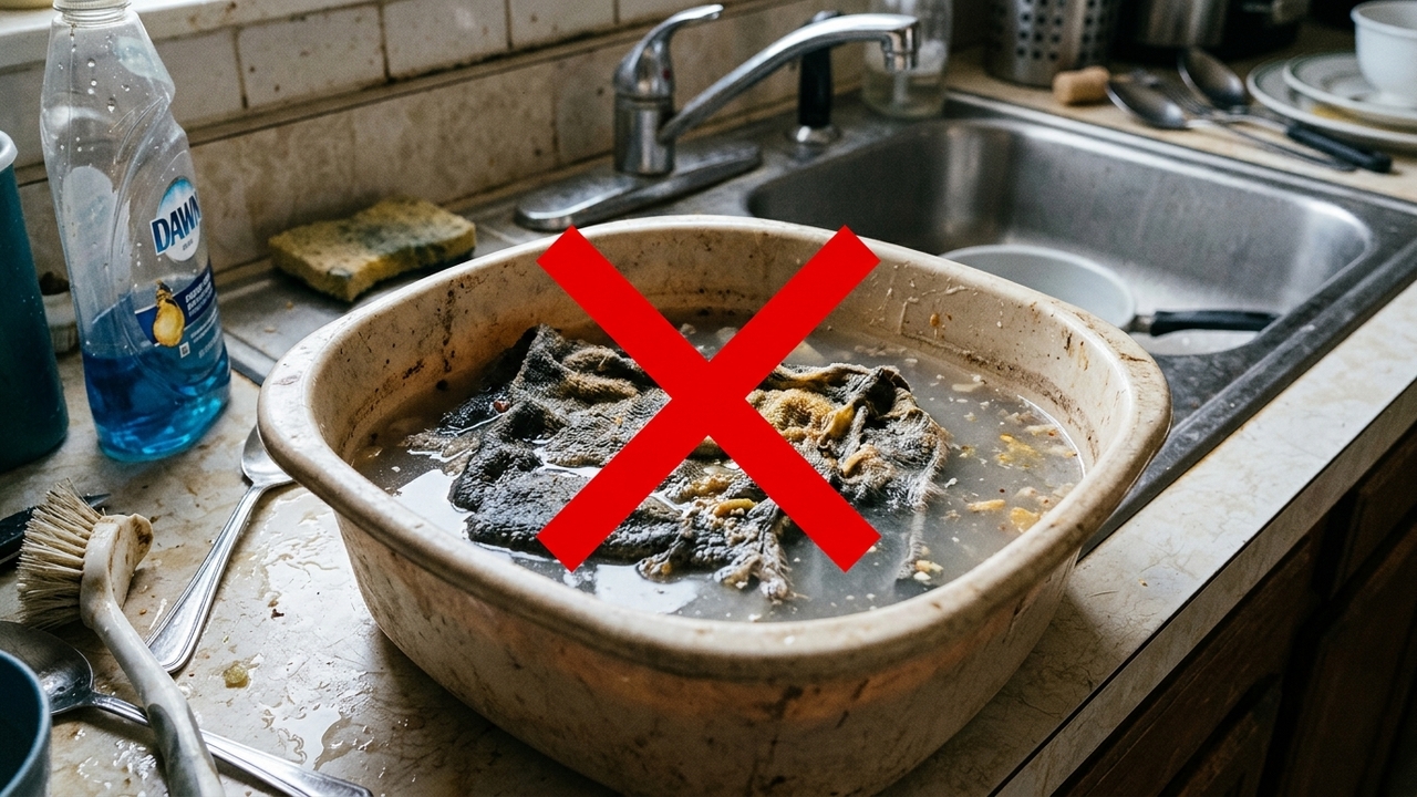 Diga adeus aos maus odores e à sujeira nos panos de prato: o truque com 2 ingredientes que os deixa como novos