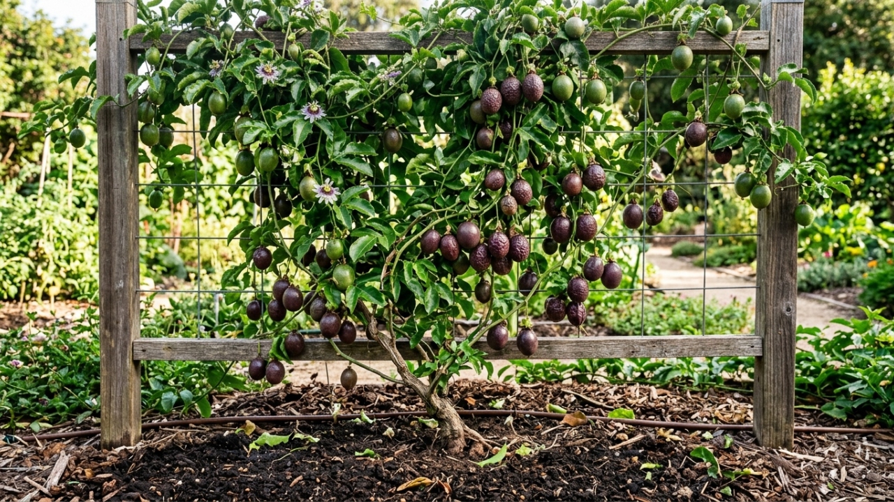 Como fazer o pé de maracujá produzir mais rápido com um ajuste simples que muda o resultado