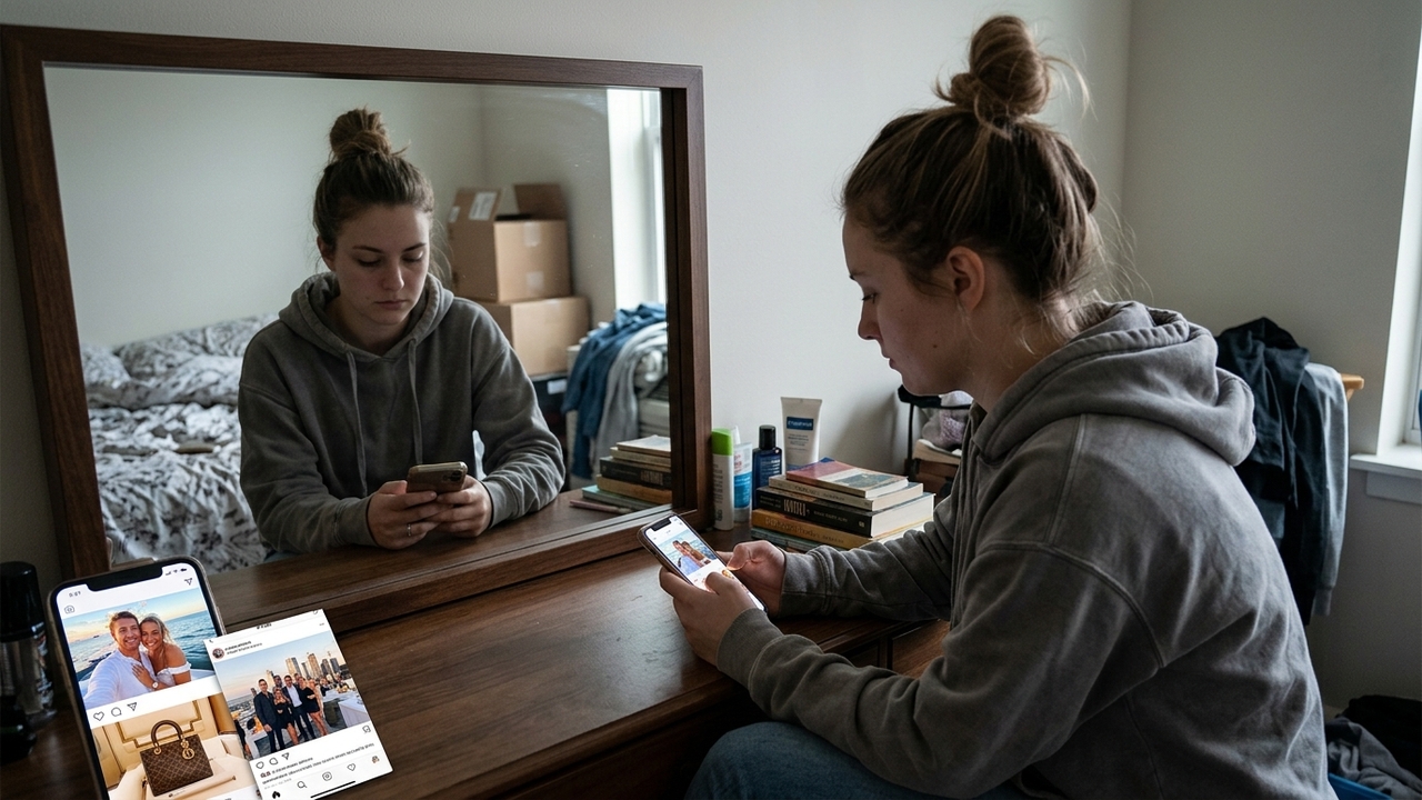 Esse comportamento silencioso está afetando muita gente: o que a psicologia diz sobre se comparar com outras pessoas