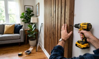 Como fazer um painel para TV simples e deixar a sala organizada sem gastar com móvel caro