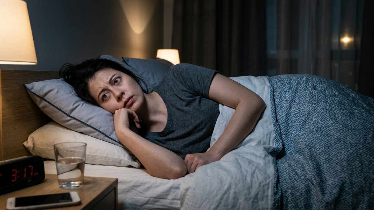 Como acalmar a mente à noite sem brigar com pensamentos que voltam sempre na hora de dormir