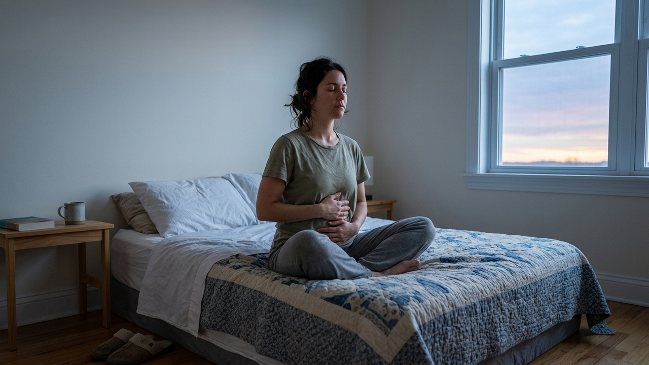 O hábito de respirar profundamente por 2 minutos ao acordar