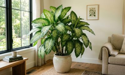 Nem todo mundo sabe, mas a planta comigo-ninguém-pode na decoração chama atenção e muda o visual do ambiente