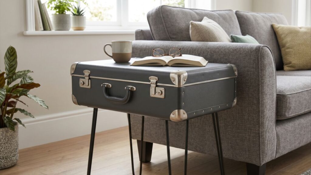 Se você tem malas de viagem velhas ou quebradas, possui um tesouro: a solução é reutilizá-las em casa e não jogá-las fora