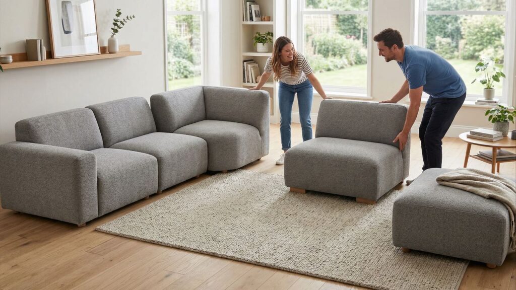 Adeus ao sofá de canto: a nova tendência que vai dominar em 2026 e otimizar o espaço