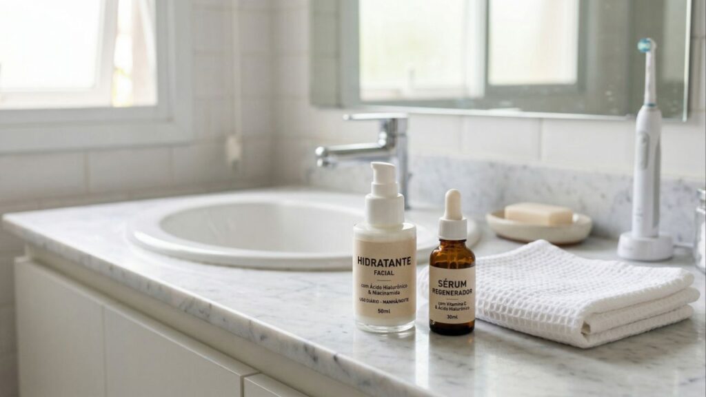 Como ter uma pele radiante o dia todo com este ritual de hidratação matinal após o banho