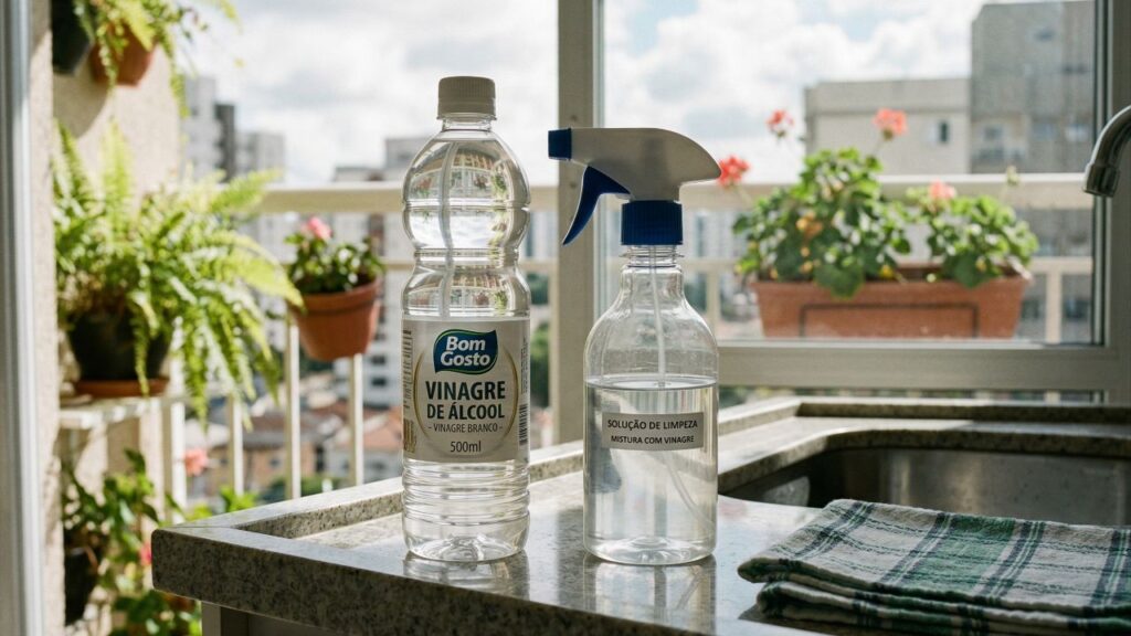 Borrifar vinagre de álcool nas janelas: por que é recomendado e quais são os seus benefícios