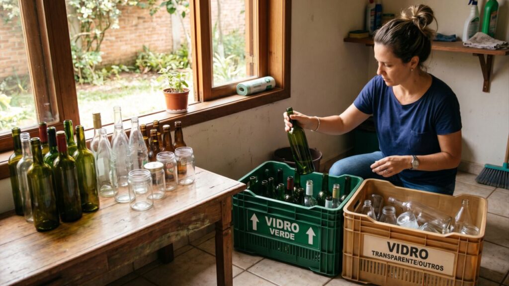 Se você tem garrafas de vidro vazias, não jogue fora: veja como transformá-las em peças lindas para sua casa