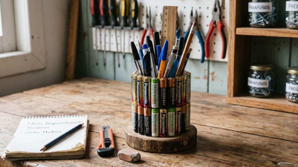 Antes de jogar fora as pilhas que não funcionam, confira estas ideias: 6 maneiras criativas de reaproveitar em casa