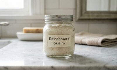 Nem perfume forte, nem fórmula cara: o desodorante caseiro com bicarbonato que virou tendência