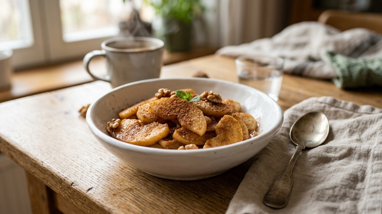 Maçã com canela é uma combinação antiga que voltou com força e conquistou espaço na rotina