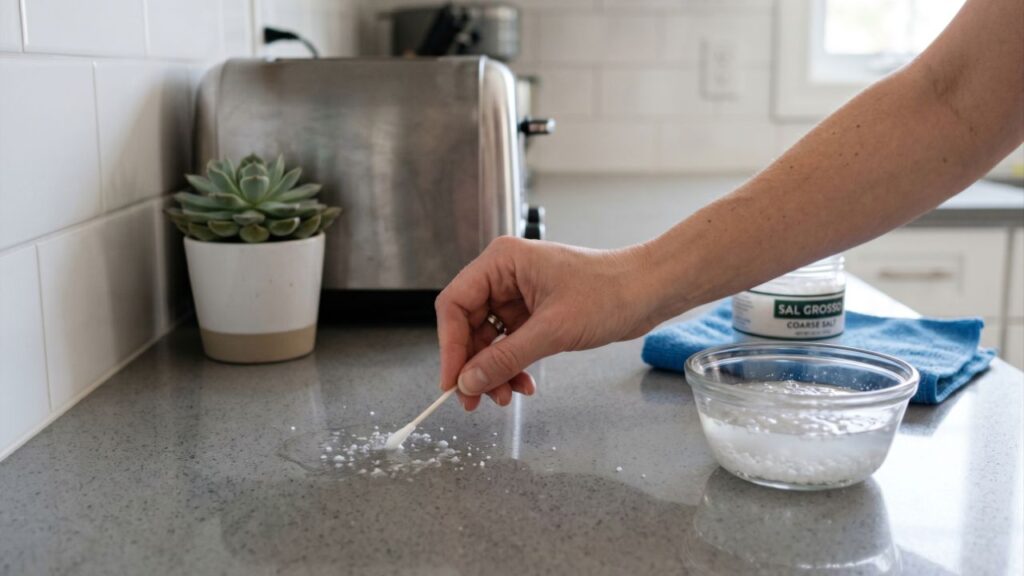 Misturar sal grosso com água morna: para que serve e por que esse preparo caseiro voltou a circular