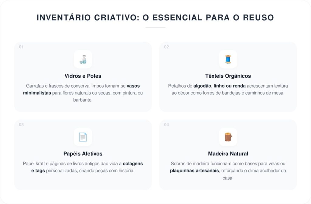 Como fazer uma decoração artesanal delicada para renovar cantinhos esquecidos da casa