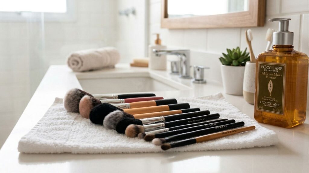 Com que frequência você deve limpar seus pincéis de maquiagem?