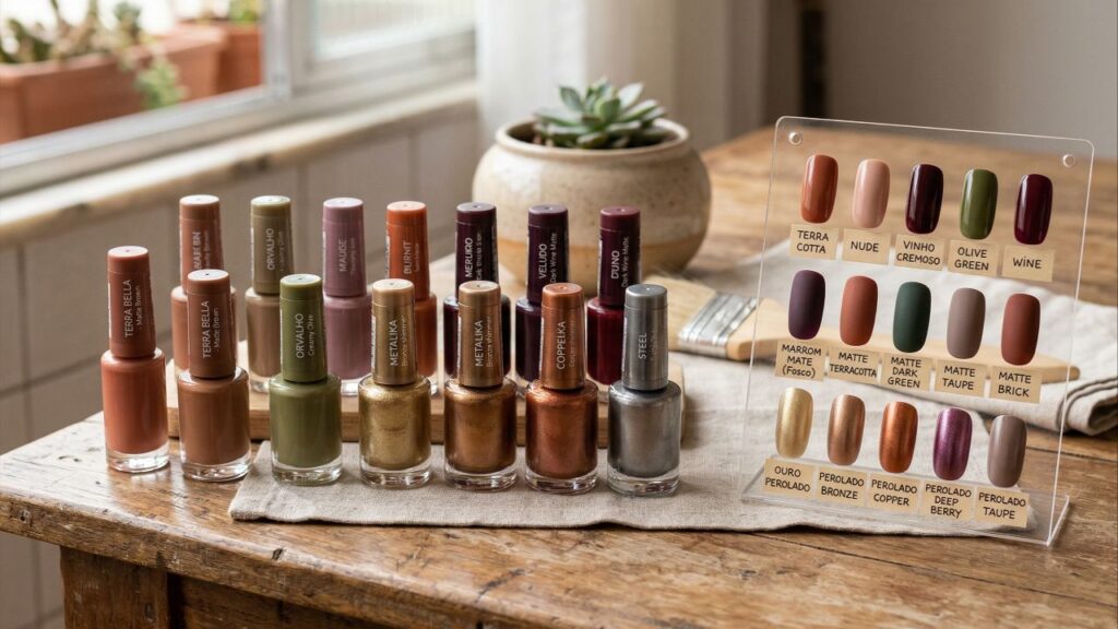 5 cores de pedicure que serão tendência no outono/inverno de 2026