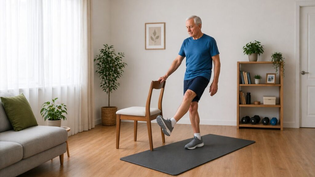 O hábito que ajuda idosos a subir escadas com mais segurança