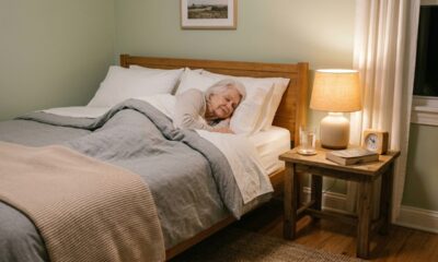 Pequenos hábitos que ajudam idosos a acordar menos durante a noite