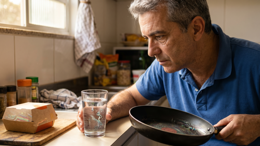 Esses “químicos eternos” podem pesar mais na saúde masculina depois dos 50 anos