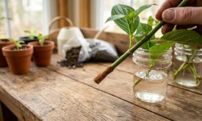 Especialista revela como enraizar galhos de qualquer planta de graça e produzir mais rápido