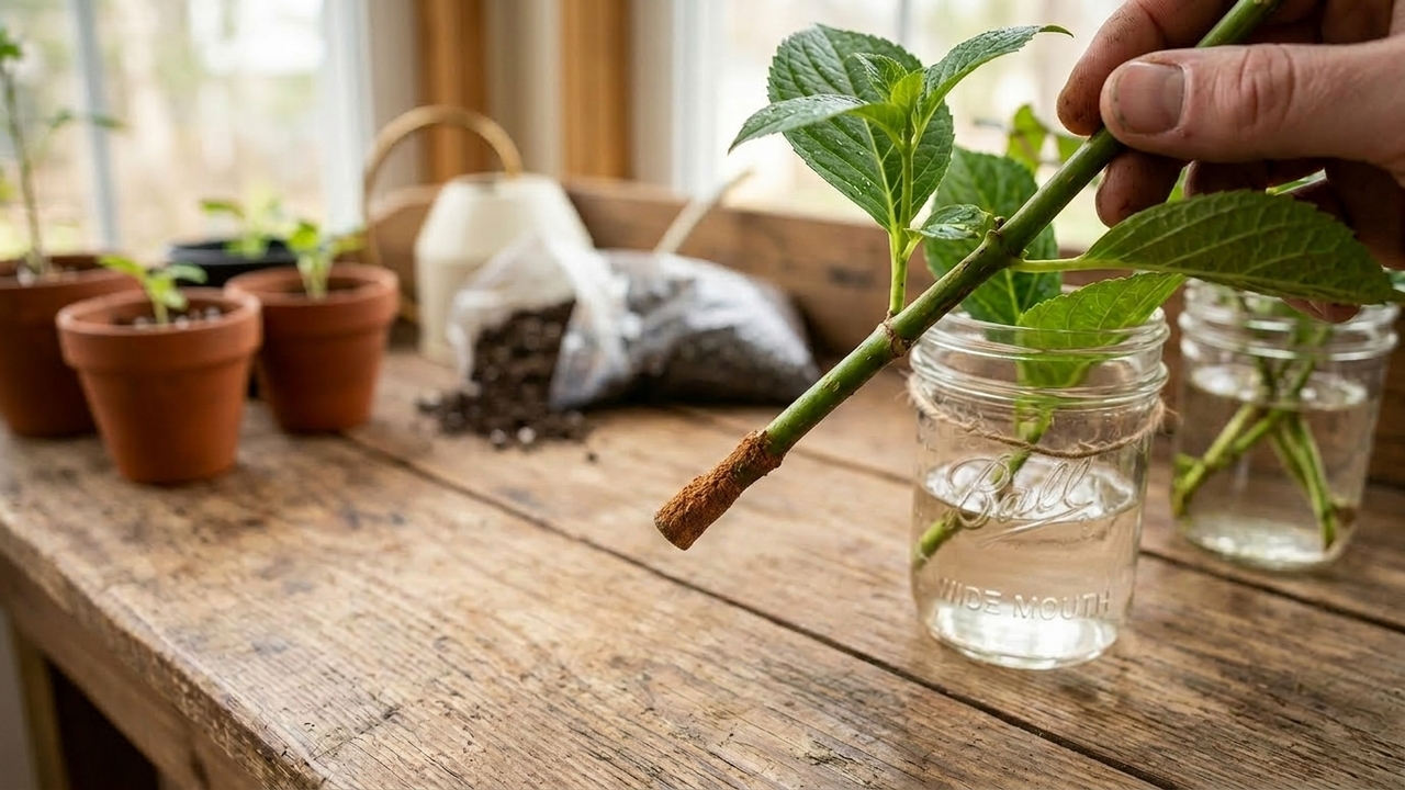 Especialista revela como enraizar galhos de qualquer planta de graça e produzir mais rápido