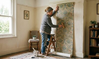 7 maneiras criativas de reaproveitar papel de parede antigo na decoração da casa