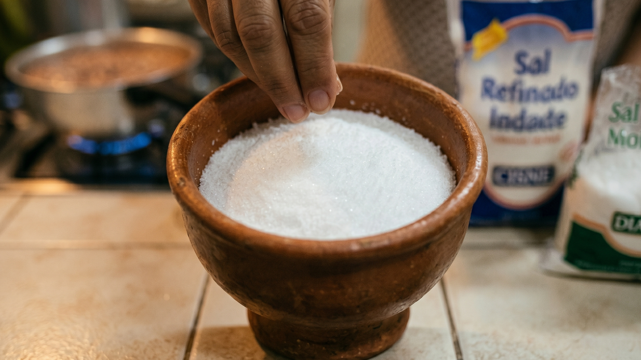 O sal iodado parece simples, mas continua cercado de dúvidas sobre tireoide, excesso e conservas