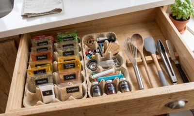 Se você tiver uma caixa de ovos, não a jogue fora: veja como reutilizá-la para organizar sua cozinha