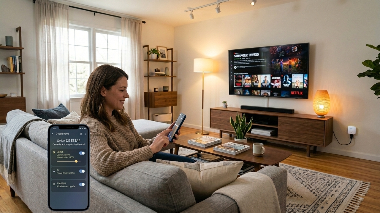 Como montar casa inteligente em 2026 do zero com um guia completo para quem nunca usou automação