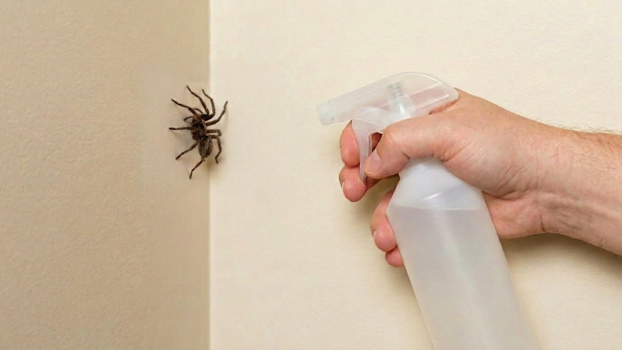 Como afastar aranhas de casa com um spray simples mesmo sem usar produtos químicos pesados