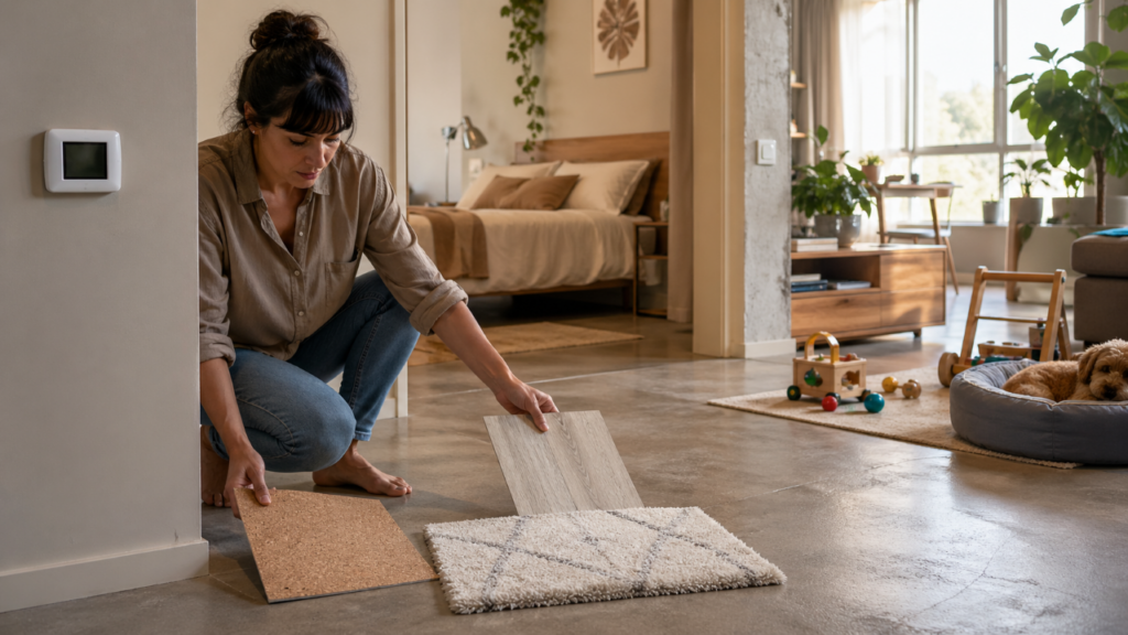 Adeus tapetes pesados: as alternativas modernas que deixam a casa mais leve e fácil de limpar