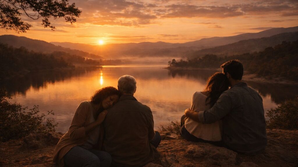Provérbios 14:30: “Um coração em paz encerra o dia com mais leveza e descanso”