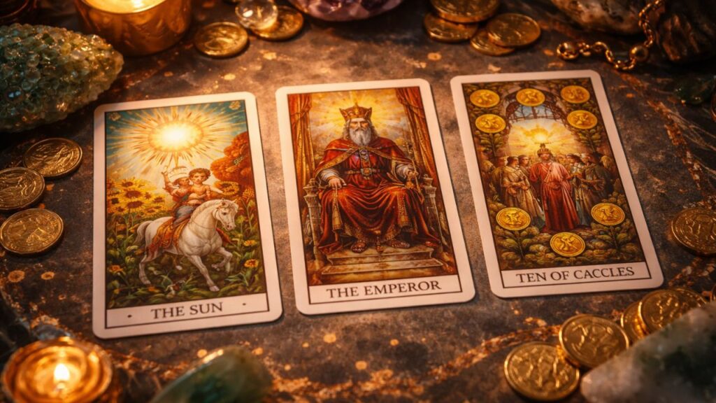 3 cartas do tarot que indicam prosperidade financeira chegando de forma mais sólida