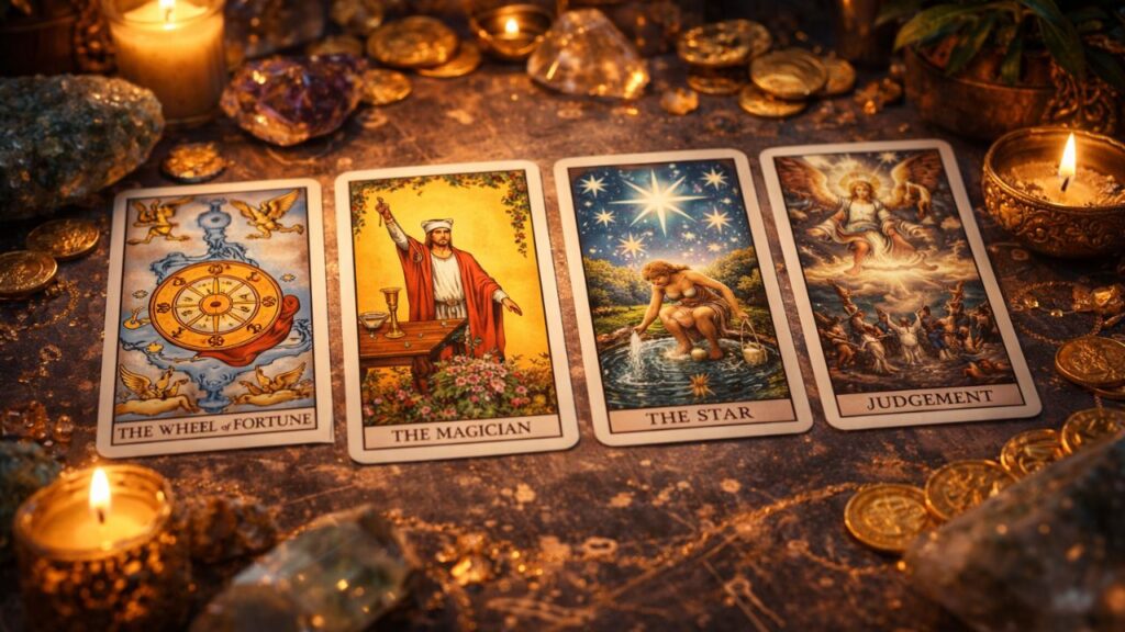 4 cartas do tarot que indicam mudanças positivas à frente e novos caminhos se abrindo