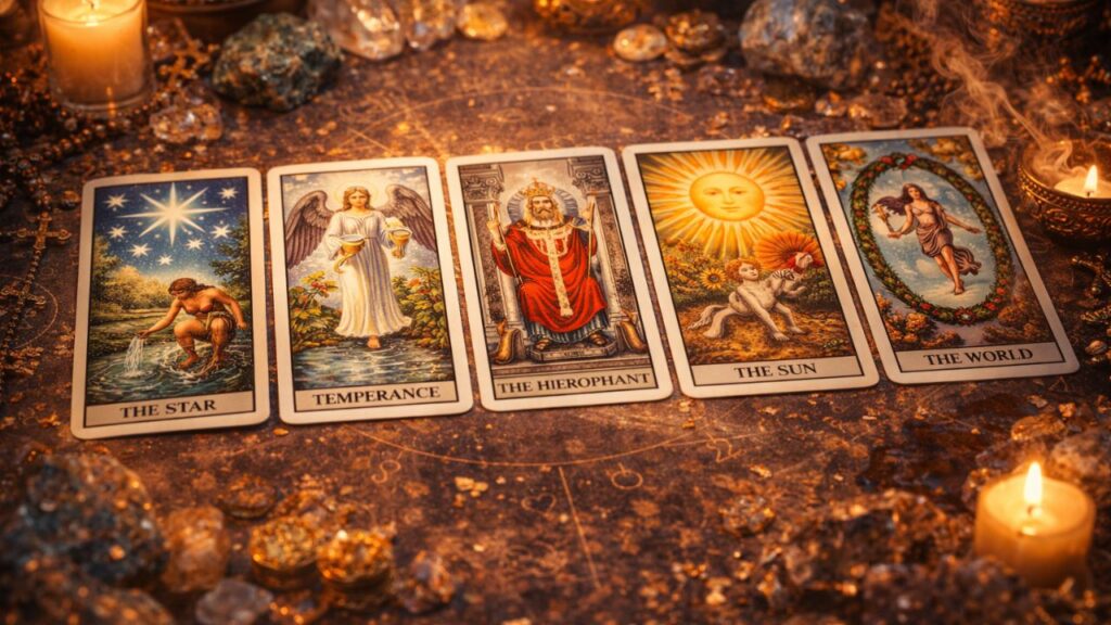 5 cartas do tarot que indicam proteção espiritual e livramento em momentos delicados