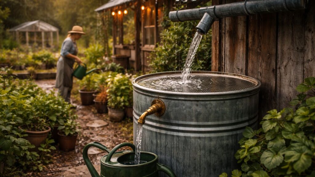 Essa solução caseira mostra como a água da chuva pode ganhar utilidade dentro de casa