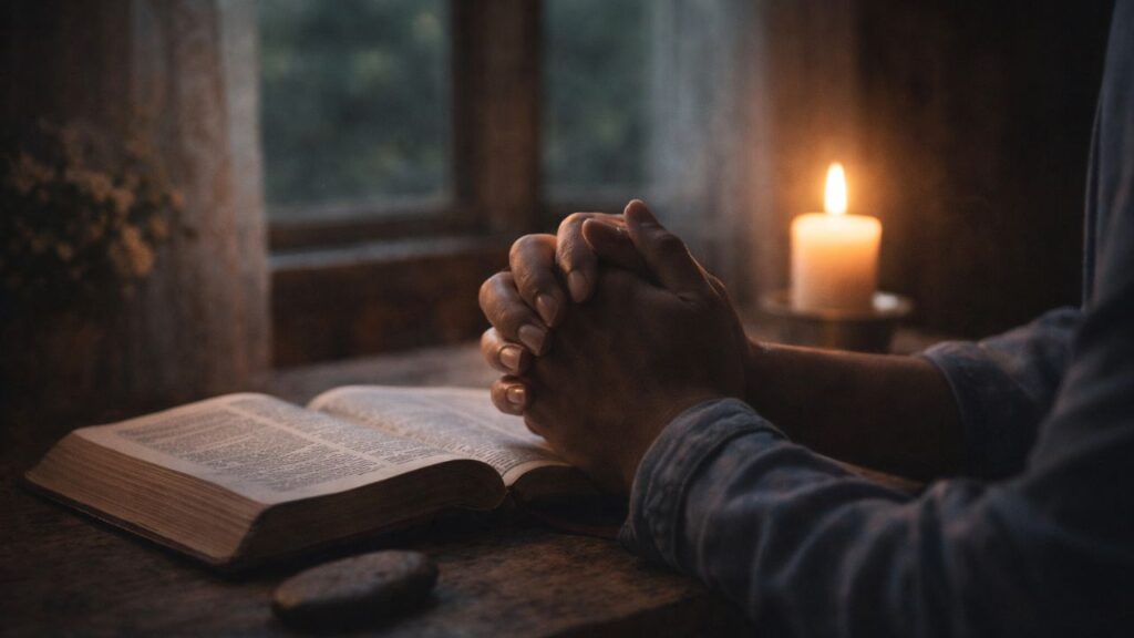 Romanos 5:3–4: “A paciência amadurece quando Deus trabalha o coração em silêncio”