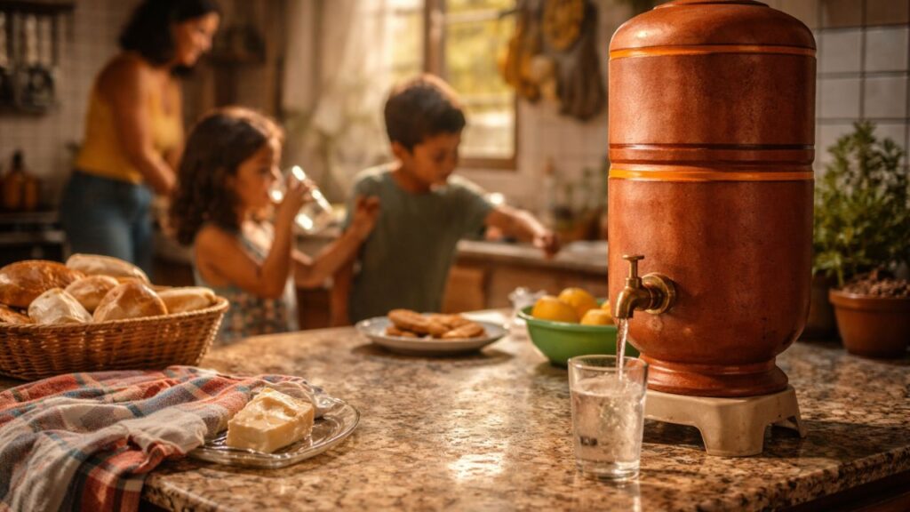 O filtro de barro era presença certa na casa e fazia parte da rotina de muita gente