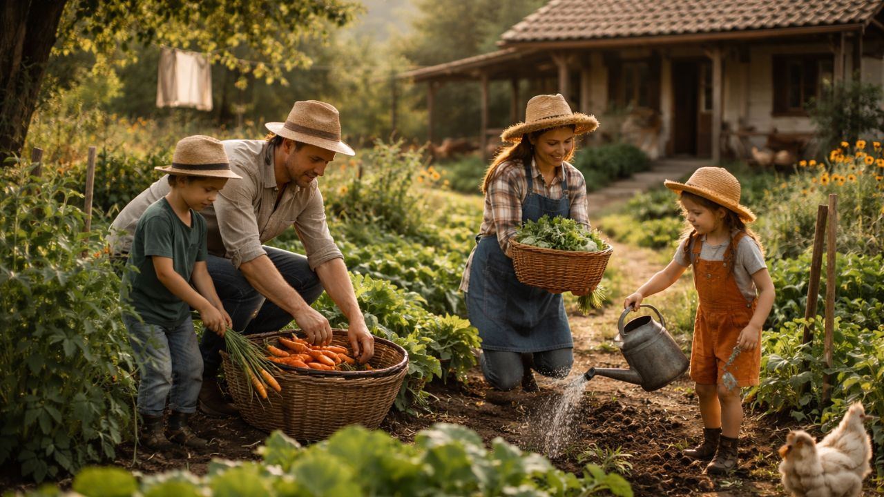 Entre agricultura, hábitos antigos e vida simples, essa rotina chama atenção pela leveza