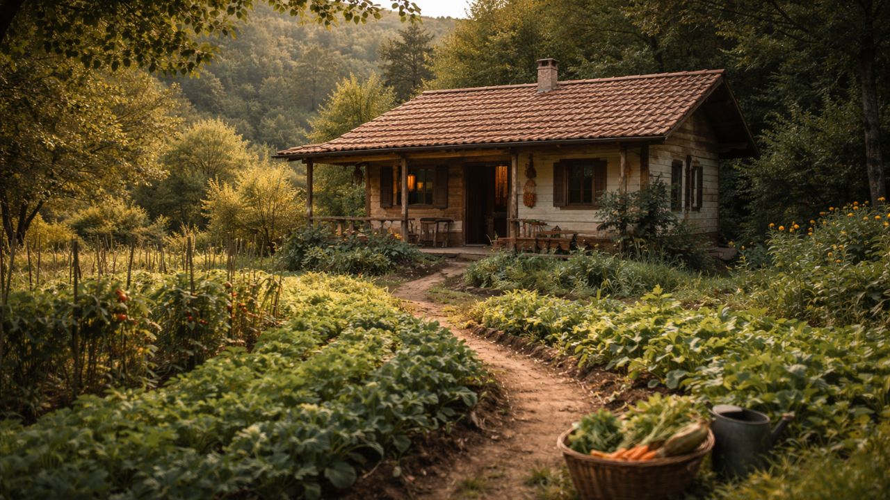 A casa no meio da natureza que virou símbolo de simplicidade e de uma vida mais essencial