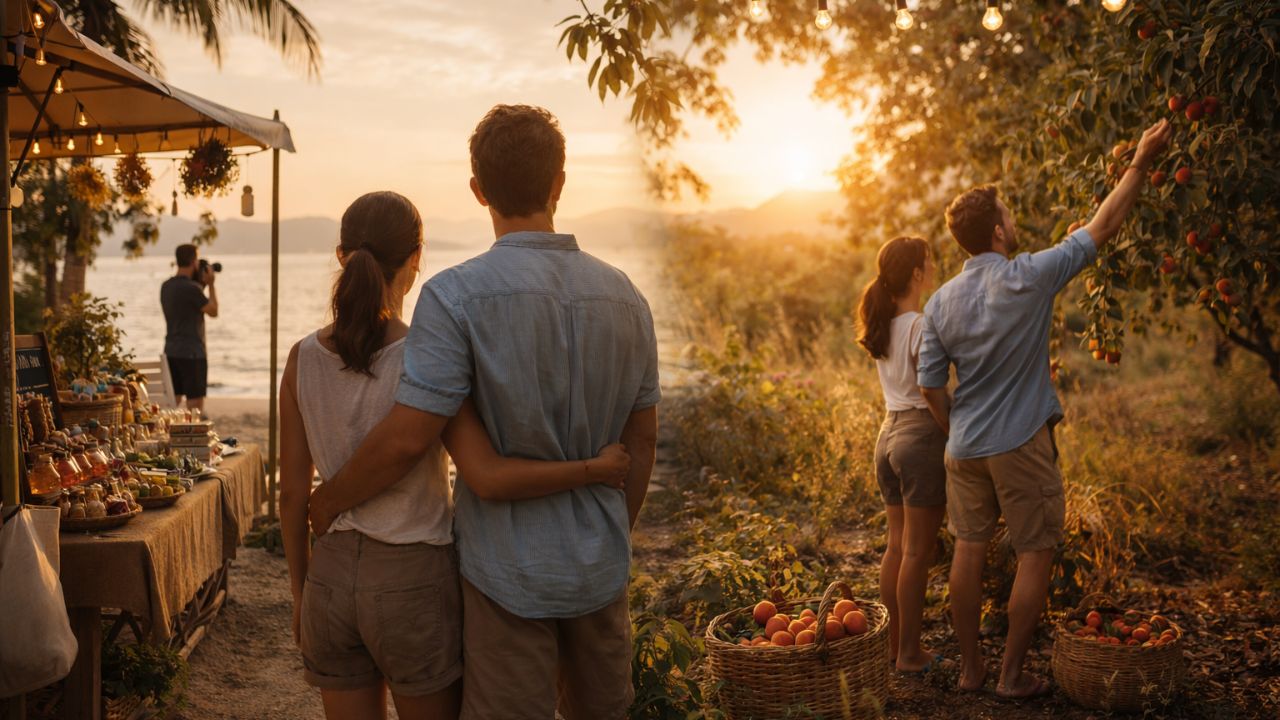O casal que decidiu trabalhar só parte do ano e ganhou mais tempo livre para viver melhor